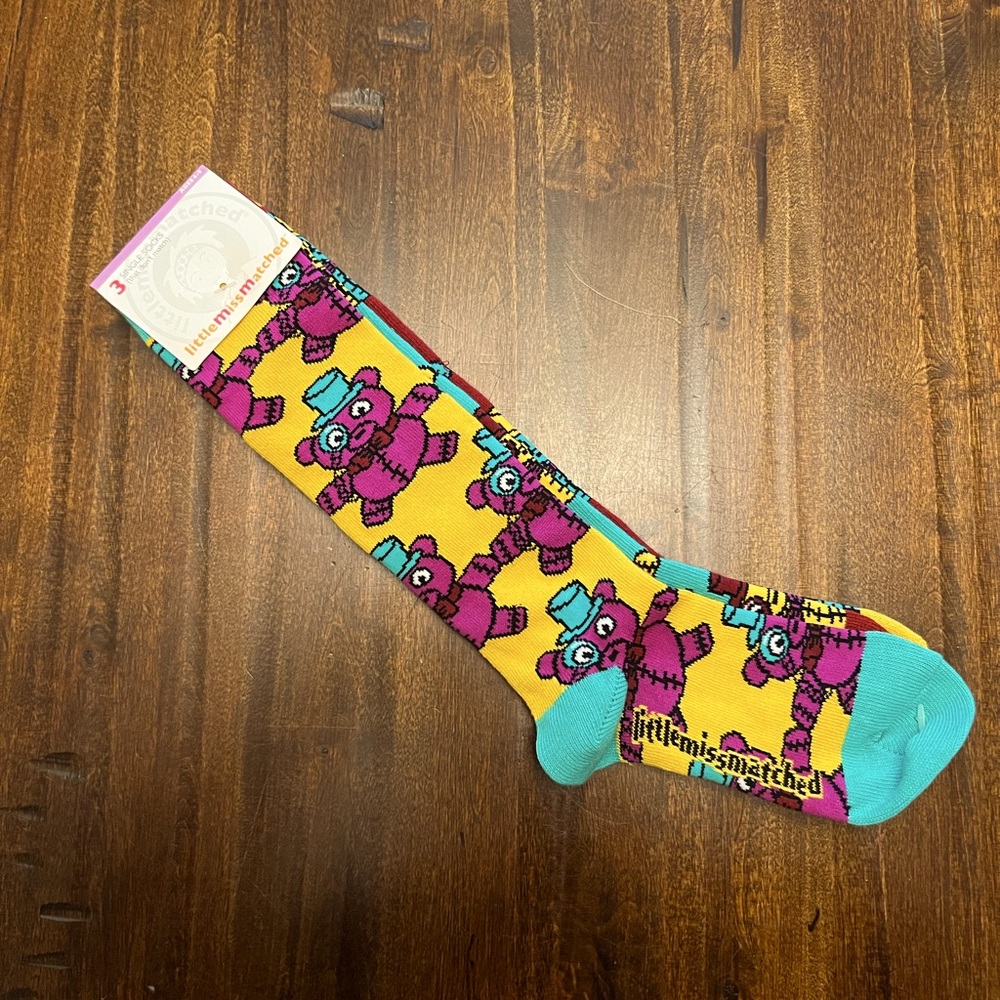 Little Miss Matched Knee High Socks